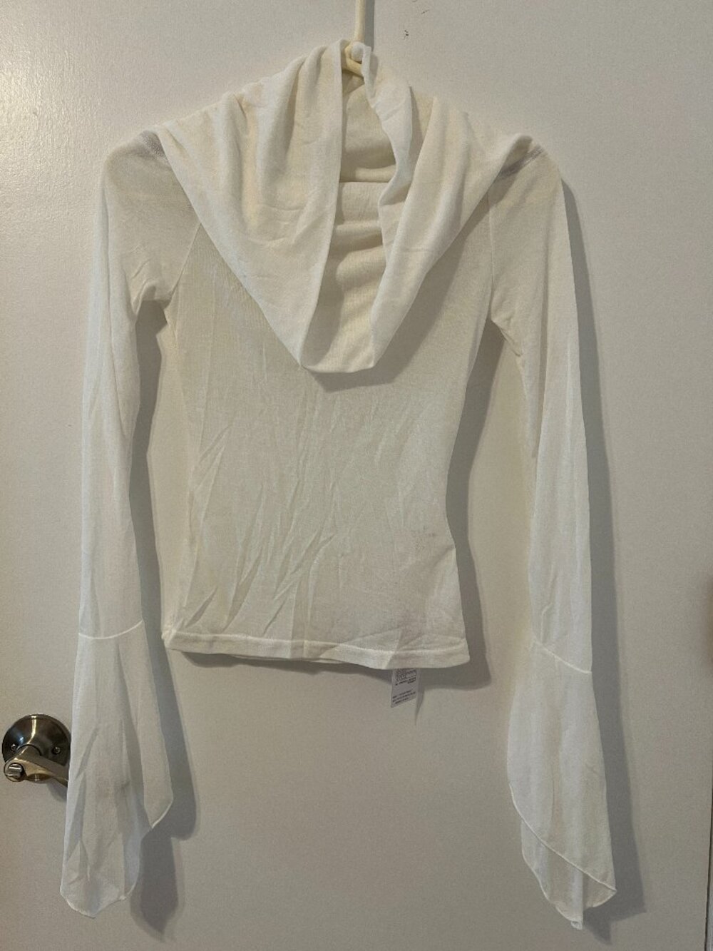 New Cowl Neck Angel Sleeve Top